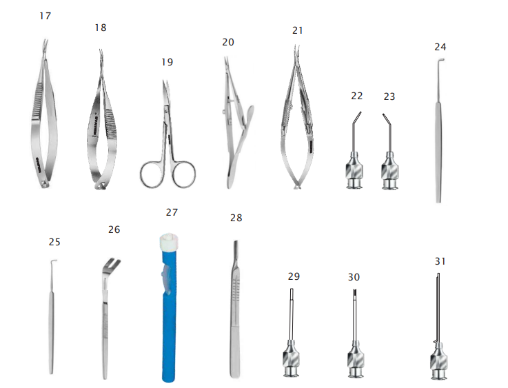 Vitreo - Retinal Posterior Segment Set